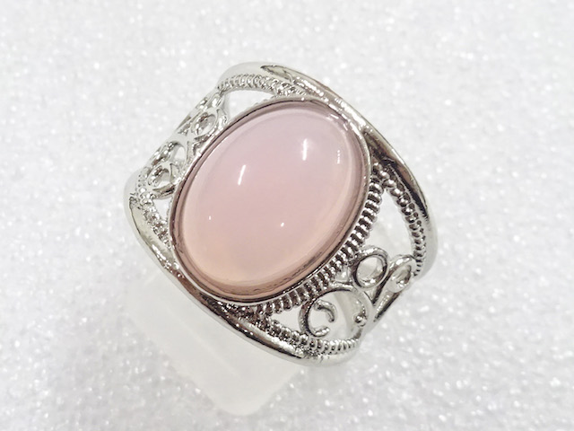 JAPANESE KIMONO / ANTIQUE COLORED STONE RING (SIZE 23.5)